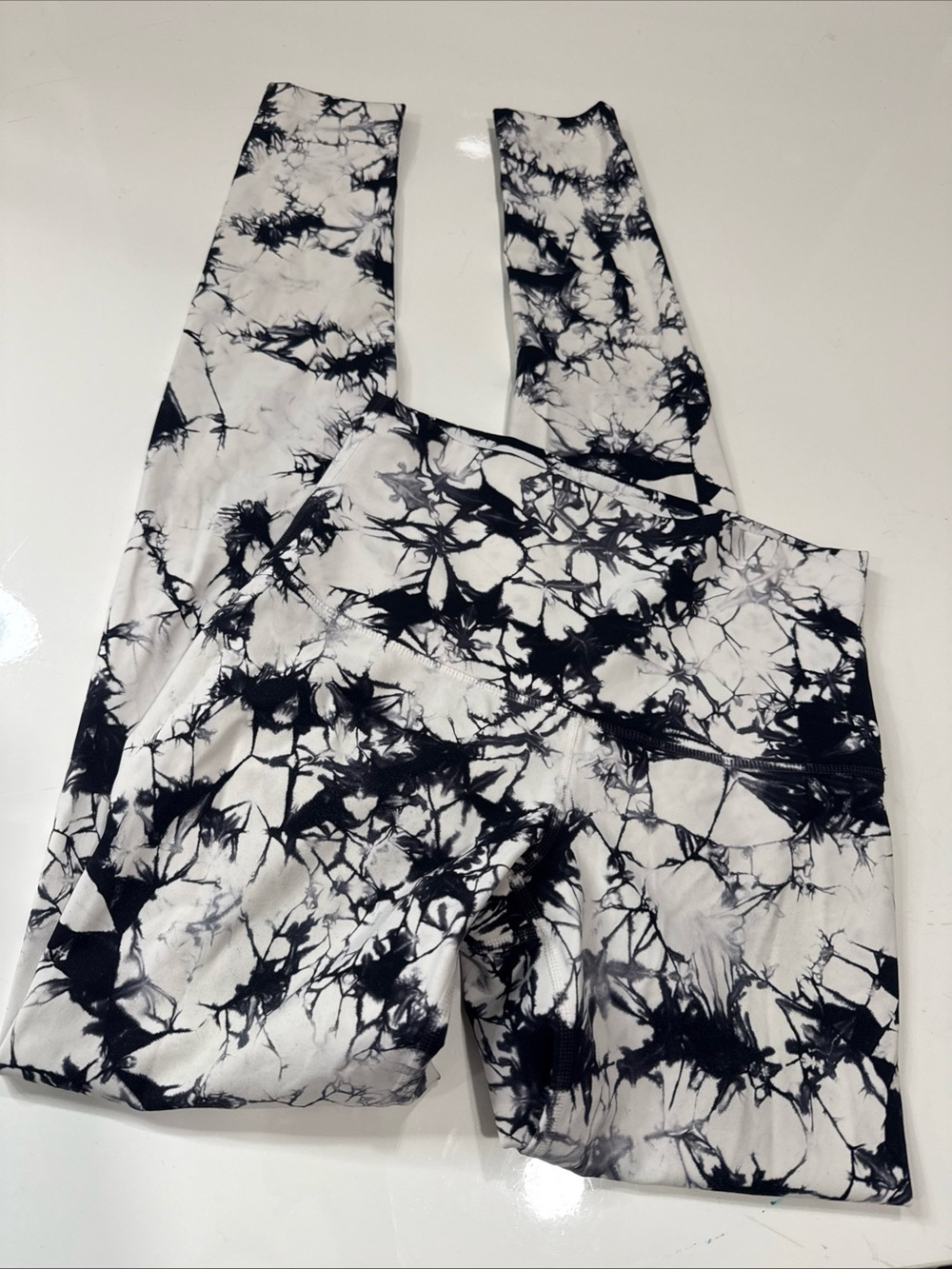 Lululemon Align High-Rise Pant W Pockets 31” Radial Tye Dye Grey Multi Size 6